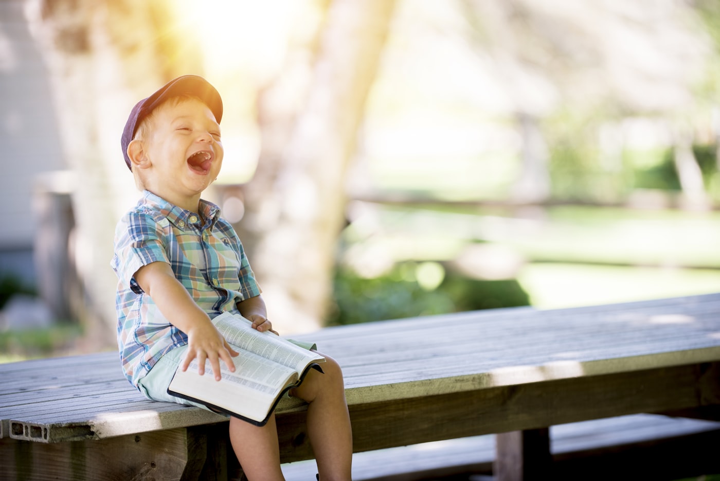Children playing outdoors